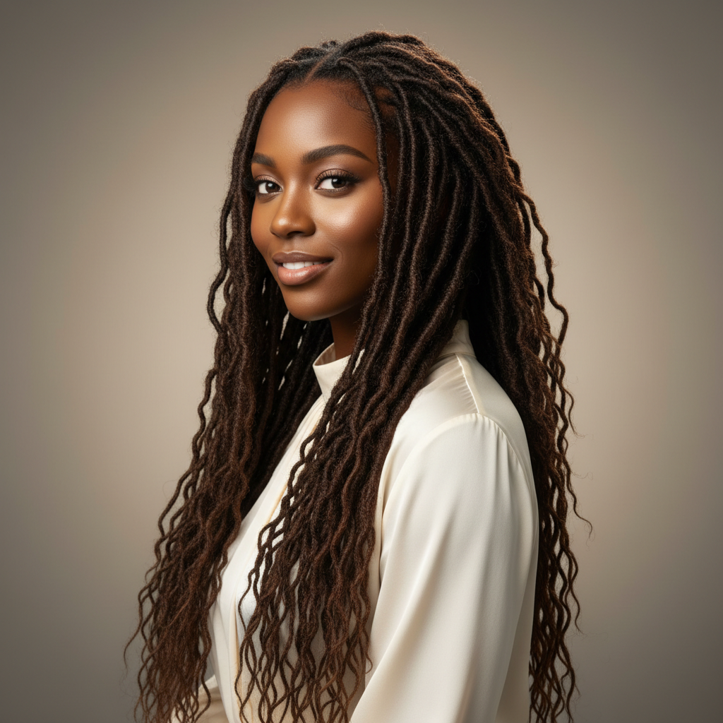 Distressed Soft Locs Long Antwerp