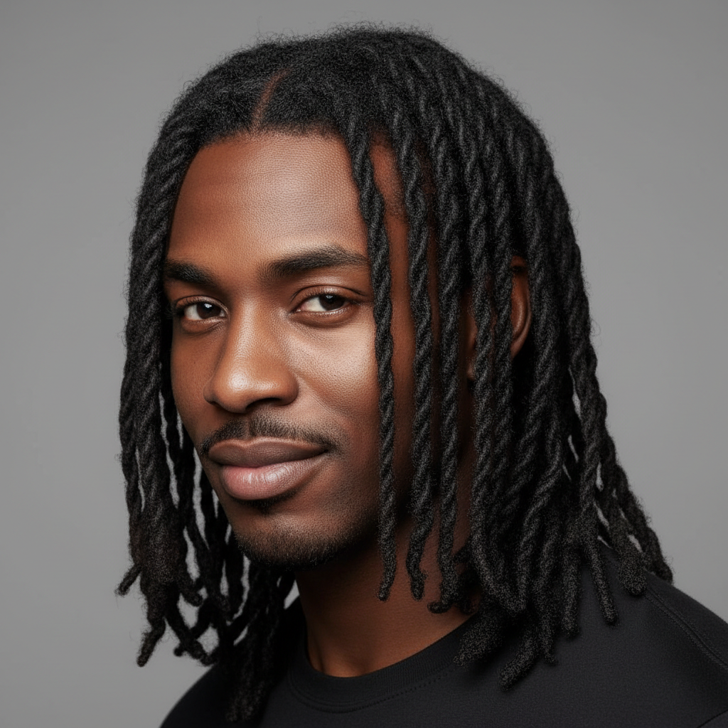 Loc Styles for Hommes Faux or Natural - Image 1